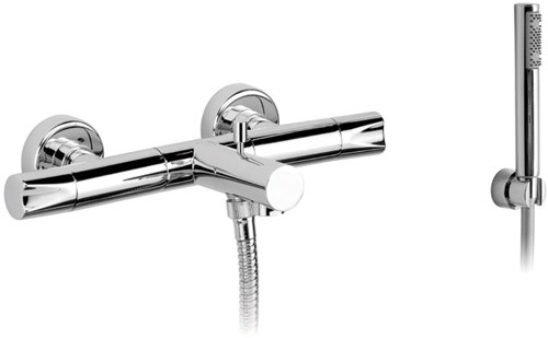 Additional image for Wall Mounted Exposed Bath Shower Mixer With Kit.