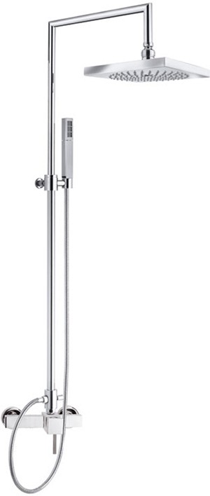 Additional image for Mix ultra minimalistic complete shower set.
