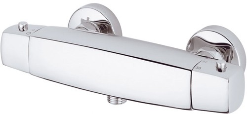 Additional image for Exposed thermostatic shower valve.
