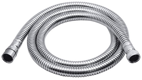 Additional image for 2.0 Meter chrome shower hose.