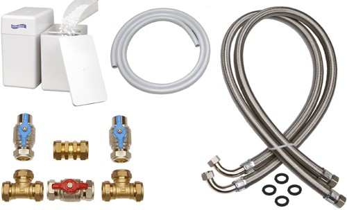 Additional image for 500 Water Softener With 28mm Install Kit (Non Electric).