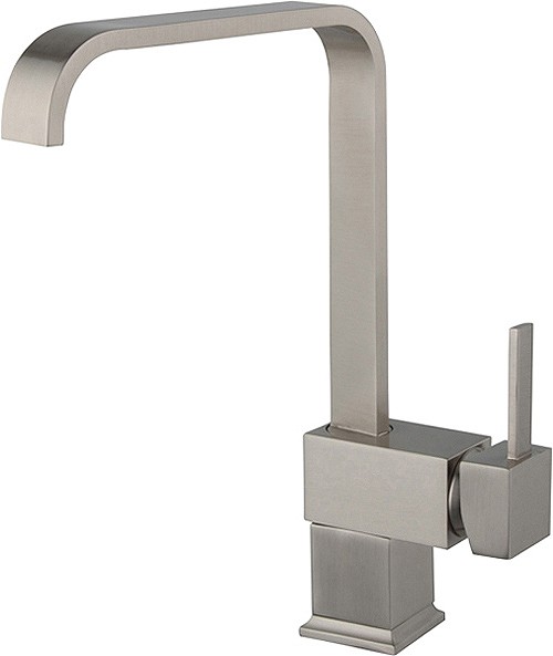 Additional image for Megan Kitchen Faucet With Single Lever Control (Brushed Steel).