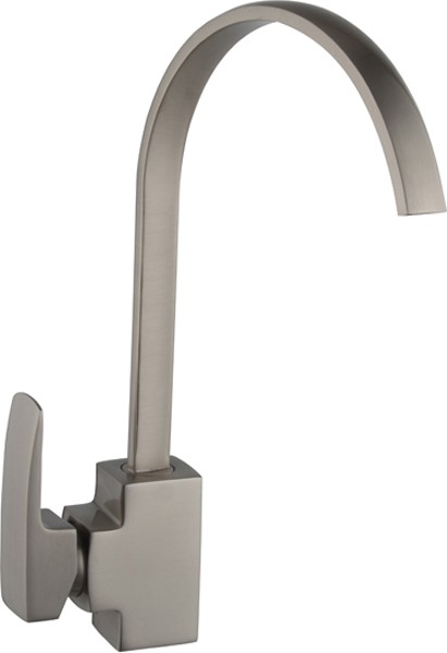 Additional image for Adele Kitchen Faucet With Single Lever Control (Brushed Steel).