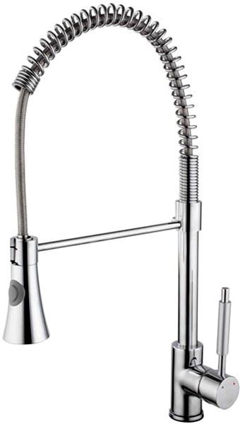 Additional image for Sophie Kitchen Faucet With Pull Out Spray Rinser (Chrome).