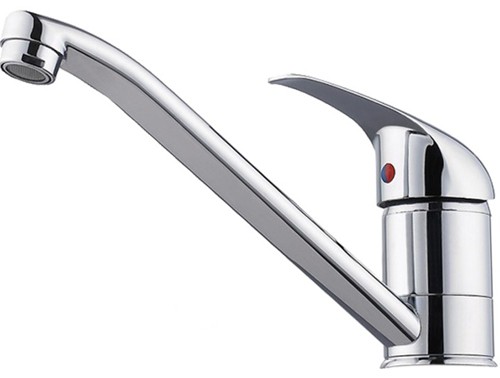 Additional image for Kitchen faucet with swivel spout and single lever handle.