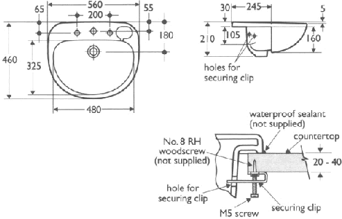 Additional image for 2 Piece Bathroom Suite.