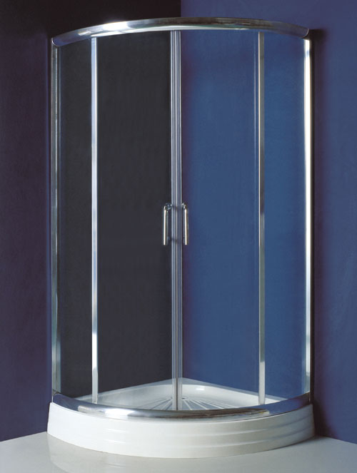 Additional image for Xert 900mm quadrant shower enclosure + tray