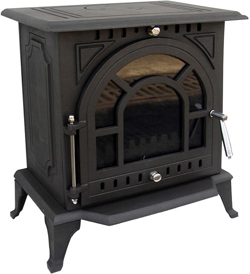 Additional image for York Wood Burning Stove.  616x570mm. 9kW.