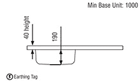 Additional image for 1.0 Bowl Stainless Steel Sink, Left Hand Drainer.