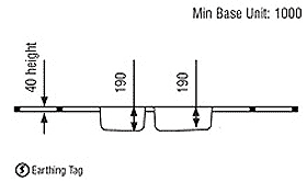 Additional image for 2.0 Bowl Stainless Steel Kitchen Sink Top. 2200mm.