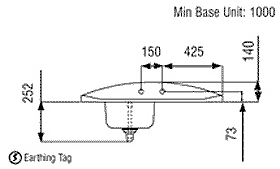 Additional image for 1.0 Bowl Stainless Steel Sink, Right Hand Drainer.