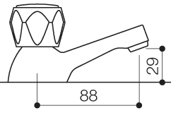 Additional image for Basin Faucets (Pair, Chrome).