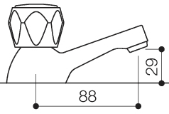 Additional image for Bath Faucets (Pair, Chrome).