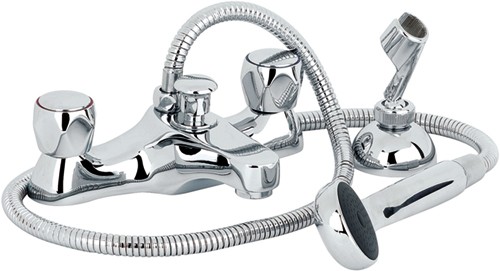 Additional image for Bath Shower Mixer Faucet With Shower Kit (Chrome).