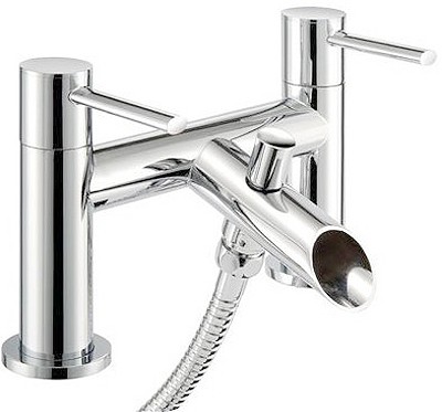 Additional image for Bath Shower Mixer Faucet With Shower Kit (Chrome).