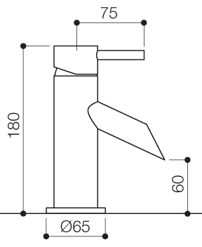 Additional image for Mono Basin Mixer Faucet With Pop-Up Waste (Chrome).