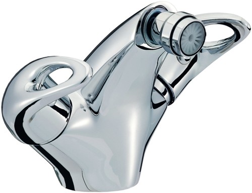 Additional image for Mono Bidet Mixer Faucet With Pop Up Waste (Chrome).