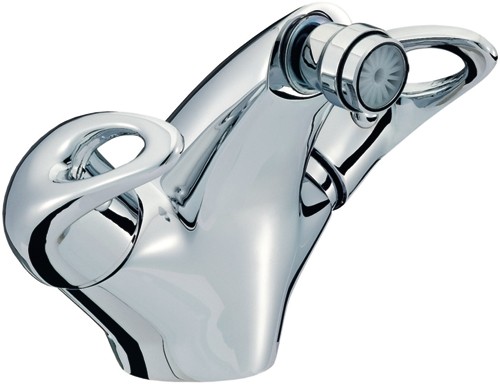 Additional image for Mono Bidet Mixer Faucet With Pop Up Waste (Chrome).