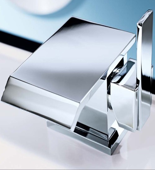 Additional image for Waterfall  Basin Faucet With Click-Clack Waste (Chrome).