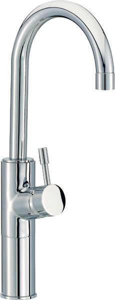 Additional image for Series High Rise Kitchen Mixer Faucet With Swivel Spout (Chrome).