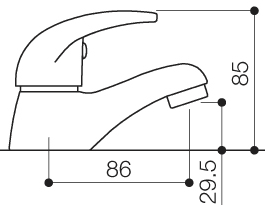 Additional image for Bath Faucets (Pair, Chrome).