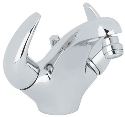 Additional image for Mono Bidet Mixer Faucet With Pop Up Waste (Chrome).