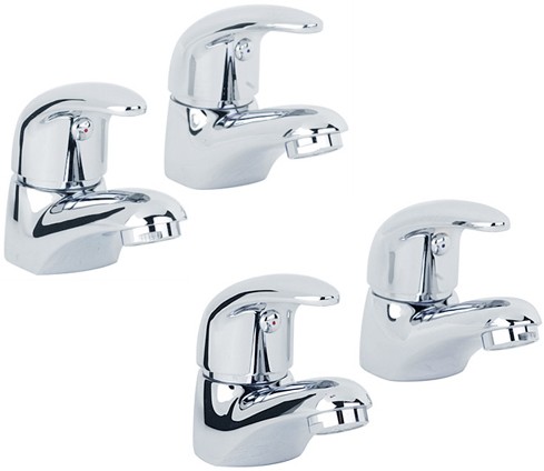 Additional image for Basin & Bath Faucet Pack (Chrome).