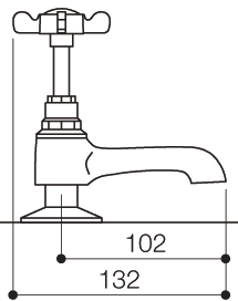 Additional image for Basin Faucets (Pair, Chrome).