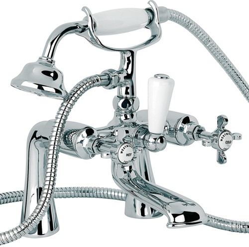 Additional image for Bath Shower Mixer Faucet With Shower Kit (Chrome).