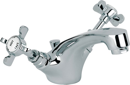 Additional image for Mono Basin Mixer Faucet With Pop Up Waste (Chrome).