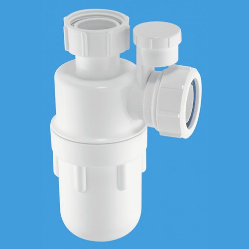 Additional image for 1 1/4" x 75mm Water Seal Bottle Trap & Anti-Syphon.