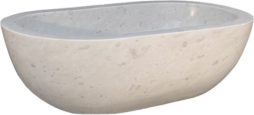 Additional image for Luxury Marble Bath (Solid Stone). 1800x1020mm.