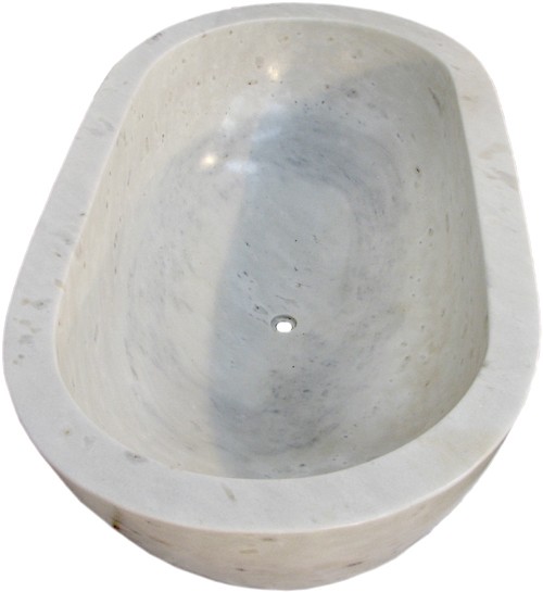 Additional image for Luxury Marble Bath (Solid Stone). 1800x1020mm.