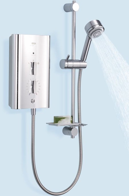 Additional image for Mira Escape 9.8kW thermostatic in chrome.