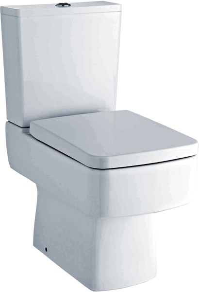 Additional image for Bliss Toilet With Push Flush Cistern & Seat.