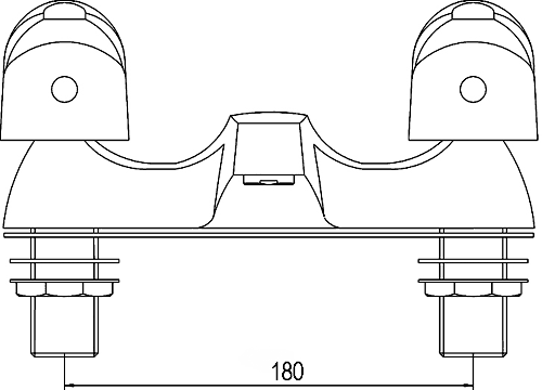 Additional image for Bath Filler Faucet (Chrome).