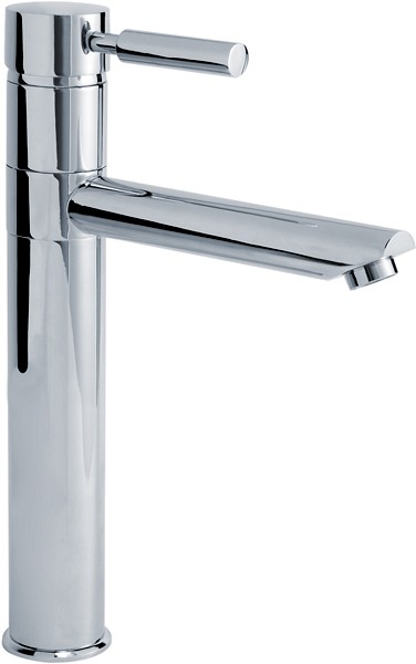 Additional image for High Rise Mixer Faucet With Swivel Spout (Chrome).