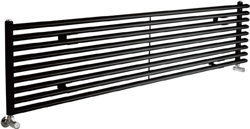 Additional image for Cypress 5527 BTU Radiator (Black). 1800x405mm.