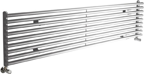 Additional image for Cypress 5527 BTU Radiator (Silver). 1800x405mm.