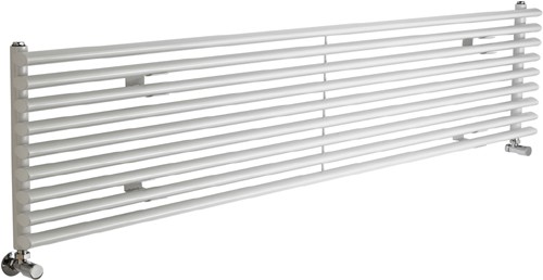 Additional image for Cypress 4974 BTU Radiator (White). 1800x405mm.