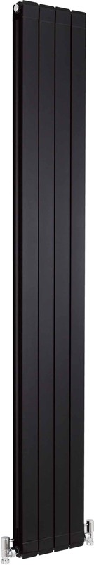 Additional image for Myrtle Vertical Radiator (Black). 255x1800mm. 4105 BTU.