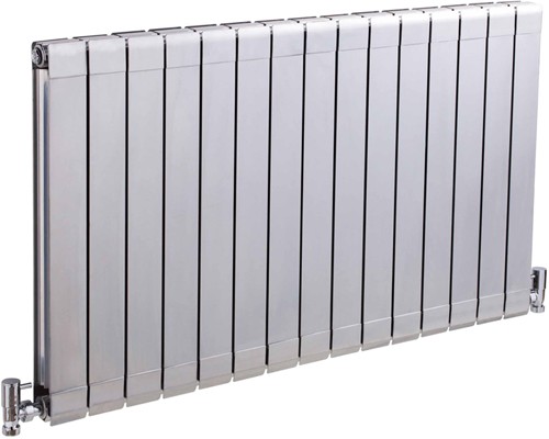 Additional image for Myrtle Horizontal Radiator (Silver). 984x600mm. 5728 BTU.