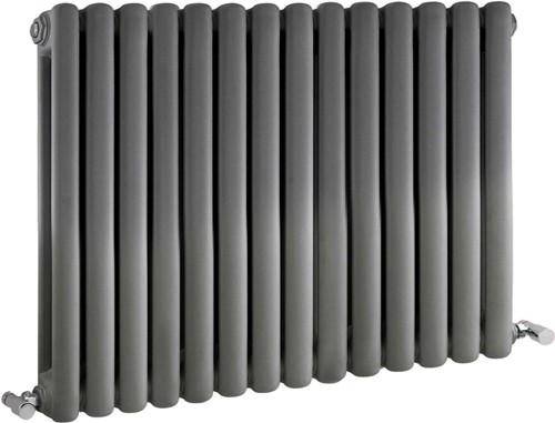 Additional image for Peony Double Radiator. 5108 BTU (Anthracite). 863x635mm.