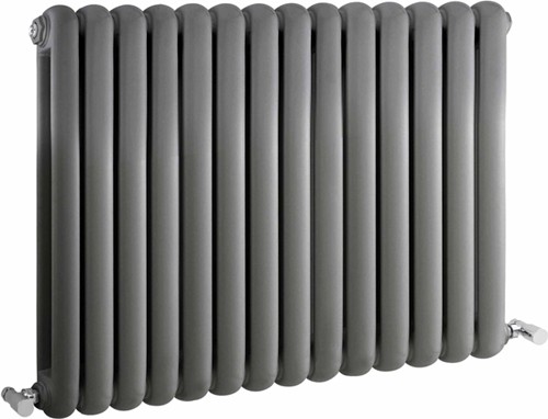 Additional image for Salvia Double Radiator. 5108 BTU (Anthracite). 863x635mm.