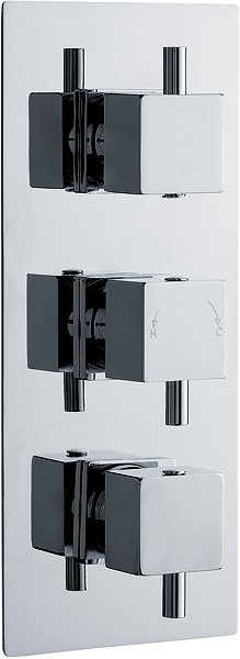 Additional image for 3/4" Triple Thermostatic Shower Valve With Diverter.