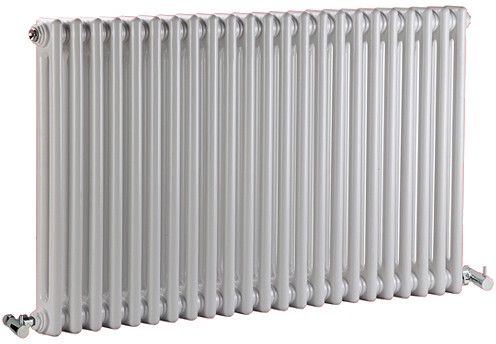 Additional image for Regency 2 Column Radiator (White). 1055x600mm. 4897 BTU.