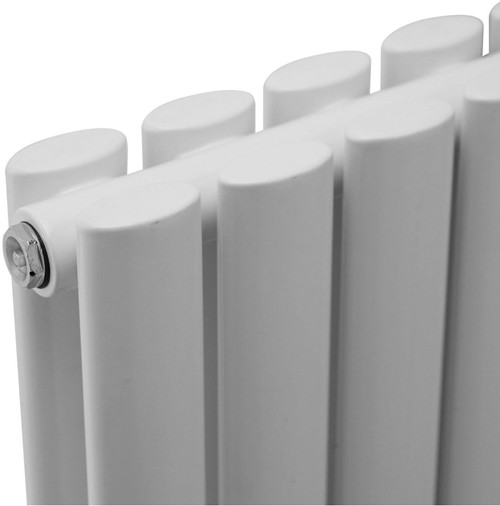 Additional image for Ricochet Horizontal Radiator (White). 1750x354mm.