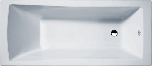 Additional image for Linton Single Ended Acrylic Bath & Panels. 1600x700mm