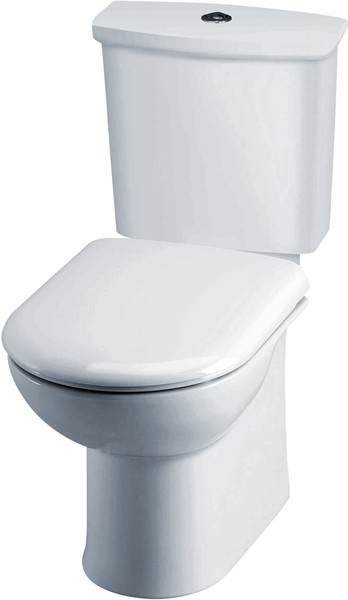 Additional image for Linton Toilet With Dual Push Flush Cistern & Seat.