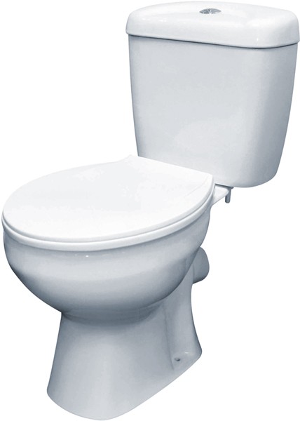 Additional image for Melbourne Toilet With Push Flush Cistern & Soft.